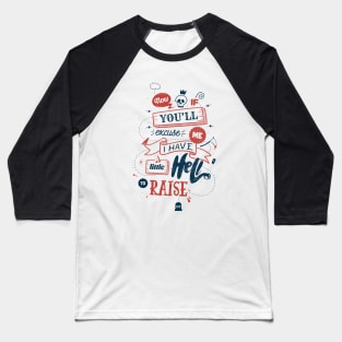 LITTLE HELL Baseball T-Shirt